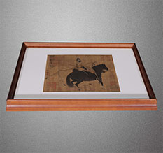 铁山书画装裱配框服务案例