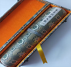 铁山书画装裱案例